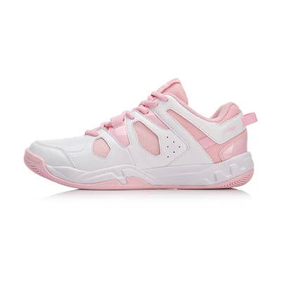 (W) Li-Ning Badminton Shoes 'White Pink'
