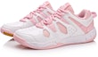 Shop (W) Zapatillas de Bádminton Li-Ning 'Blanco Rosa' AYTN024-4