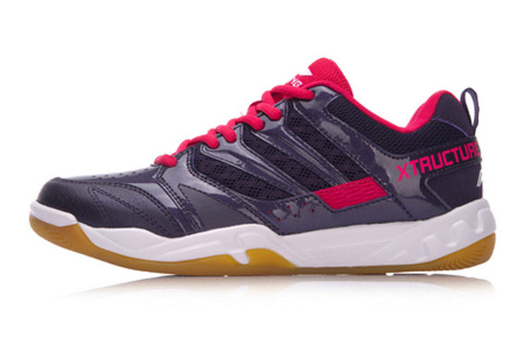 Buy (W) 李寧バドミントントレーニングシューズ「センチュリーパープル」 AYTN042-3