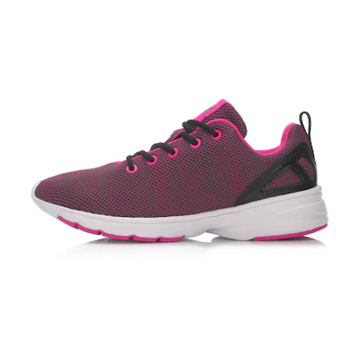 (W) Li-Ning Basic Walker Low 'Black Pink'