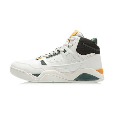 (W) Li-Ning Basketball Shoes 'White Green Yellow'