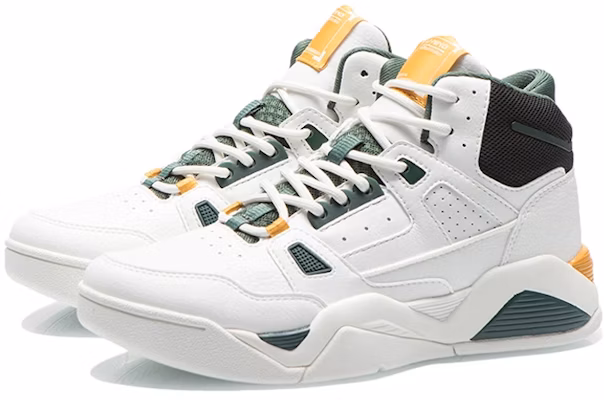 (Women) Li-Ning Basketball Shoes 'White Green Yellow' AGBR084-4 Lookbook (Women) Li-Ning Basketball Shoes 'White Green Yellow' AGBR084-4