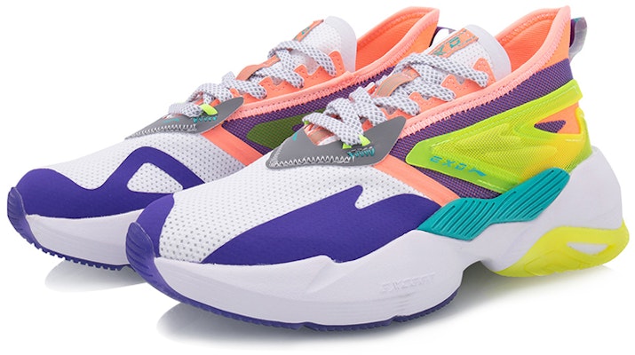 (W) Li-Ning Beyond 'Putih Hijau Ungu' AGLQ028-4 Lookbook (W) Li-Ning Beyond 'Putih Hijau Ungu' AGLQ028-4