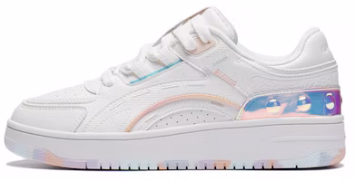 (Women) Li-Ning Board Shoes Low 'Yunwu White' AGCS248-1 (Women) Li-Ning Board Shoes Low 'Yunwu White' AGCS248-1