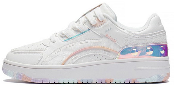 LiNing李寧 輕巧耐磨 低筒 板鞋 女款 雲霧白 Buy LiNing李寧 輕巧耐磨 低筒 板鞋 女款 雲霧白