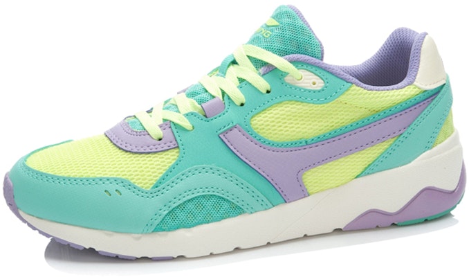 (W) Li-Ning Brilliance 96 'Hijau Kuning Ungu' ALCK048-3 Lookbook (W) Li-Ning Brilliance 96 'Hijau Kuning Ungu' ALCK048-3