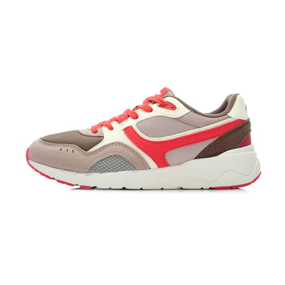 (W) Li-Ning Brilliance 96 Low 'Brown White Red'