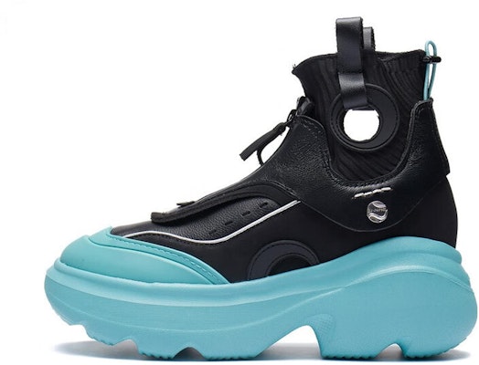 (Women) Li-Ning Puff High 'Black Blue' AZGS112-2 Buy (Women) Li-Ning Puff High 'Black Blue' AZGS112-2