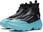 Lookbook (W) Li-Ning Puff High 'Hitam Biru' AZGS112-2