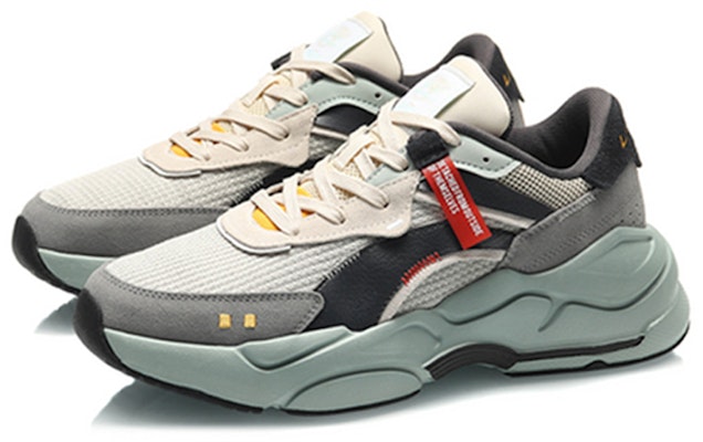 (W) Li-Ning Candle Dragon 2.0 'Gris Negro' AGCQ353-4 Lookbook (W) Li-Ning Candle Dragon 2.0 'Gris Negro' AGCQ353-4