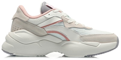 LiNing 李寧 燭龍2020 防滑耐磨 低幫 運動休閒鞋 女款 白藍粉 Order LiNing 李寧 燭龍2020 防滑耐磨 低幫 運動休閒鞋 女款 白藍粉