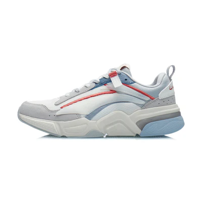 (W) Li-Ning Candle Dragon Remix 'Grey White'