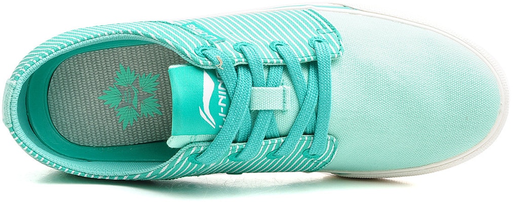 (W) Li-Ning Kanvas 'Navy Striped Green' ALAH038-2 Lookbook (W) Li-Ning Kanvas 'Navy Striped Green' ALAH038-2
