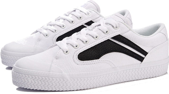 (W) Li-Ning Kanvas 'Putih Hitam' AGCN204-14 Lookbook (W) Li-Ning Kanvas 'Putih Hitam' AGCN204-14