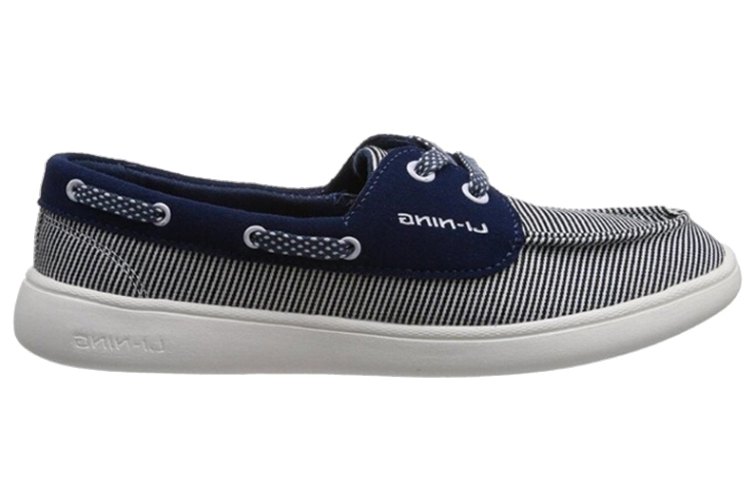 (W) Li-Ning Casual 'Blue White Stripe Stitching' 圖 2