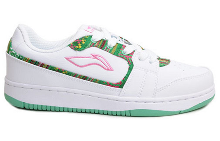 (W) Li-Ning Casual Board Sneaker 'White Green' 圖 2
