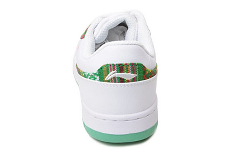 (W) Li-Ning Casual Board Sneaker 'White Green' 圖 4
