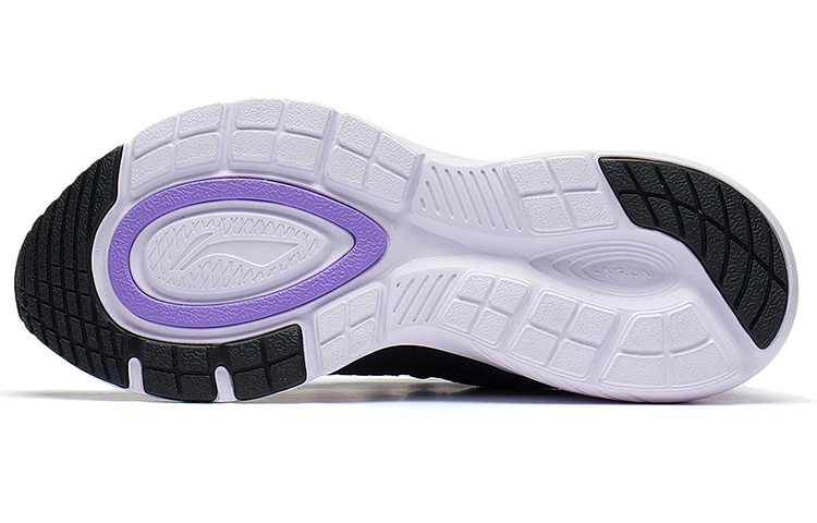 (W) Li-Ning Casual Jogger Low 'Black Purple' 圖 7
