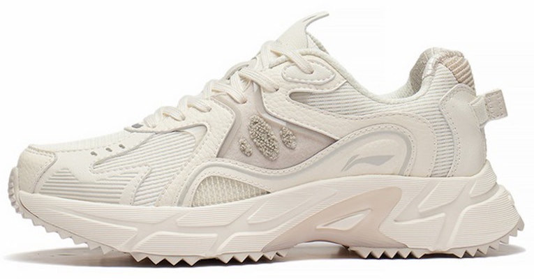 (Women) Li-Ning Casual Lightweight Low-Top Sneakers 'White Beige' ARLS022-4 Buy (Women) Li-Ning Casual Lightweight Low-Top Sneakers 'White Beige' ARLS022-4
