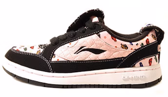 (Women) Li-Ning Casual Low 'Black White' ALCF020-2 (Women) Li-Ning Casual Low 'Black White' ALCF020-2