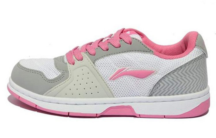 (Women) Li-Ning Casual Low 'Grey Pink' ALCG062-1