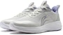 (W) Li-Ning Kasual Rendah 'Putih Kelabu Reflektif' ARST064-2
