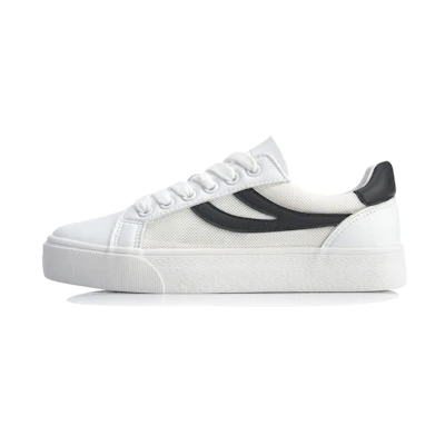 (W) Li-Ning Casual Low 'White Black'