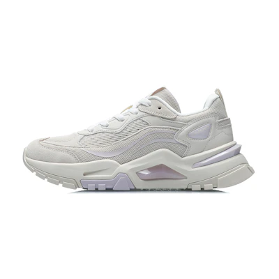 (W) Li-Ning Casual Low 'White Purple'