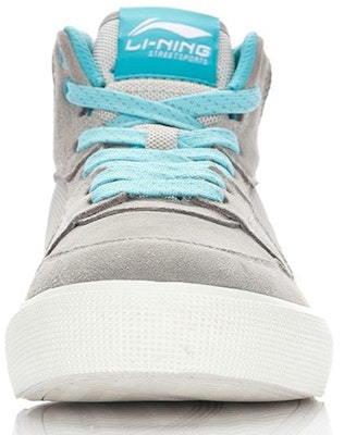 (Women) Li-Ning Casual Mid-Top 'Grey Blue' ALMG046-2 Lookbook (Women) Li-Ning Casual Mid-Top 'Grey Blue' ALMG046-2