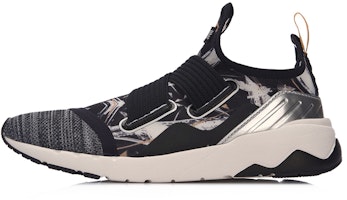 LiNing李寧 透氣休閒跑步鞋 女款 黑銀 Buy LiNing李寧 透氣休閒跑步鞋 女款 黑銀