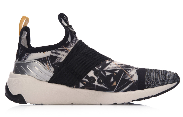 (W) Li-Ning Casual Running 'Black Silver' 圖 2