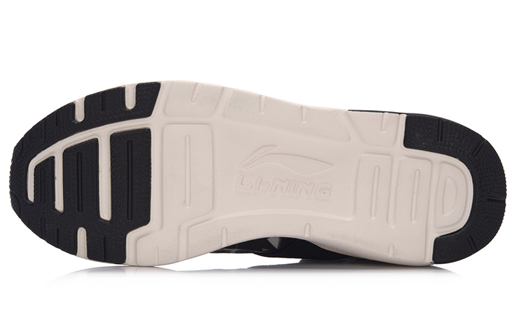(W) Li-Ning Casual Running 'Black Silver' 圖 5