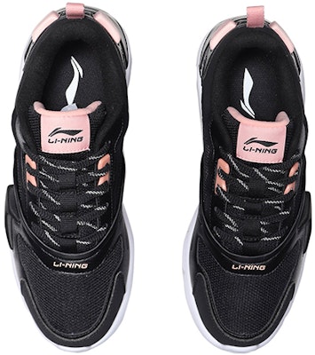 (W) Li-Ning Kasual Lari Rendah 'Hitam' AGCP278-2 Shop (W) Li-Ning Kasual Lari Rendah 'Hitam' AGCP278-2