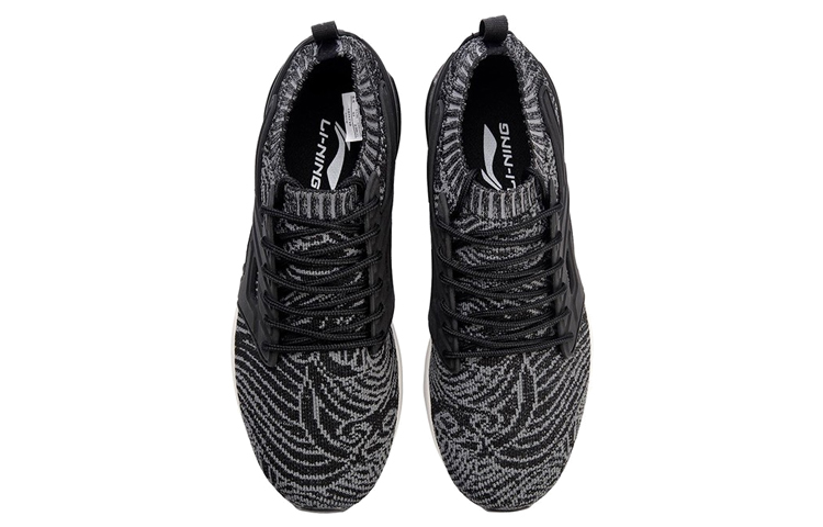 Shop (W) Li-Ning Kasual Lari Rendah 'Hitam' AGLM184-1