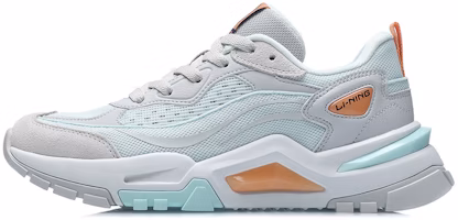 (Women) Li-Ning Casual Running Low 'Grey Blue' AGCR116-1 (Women) Li-Ning Casual Running Low 'Grey Blue' AGCR116-1