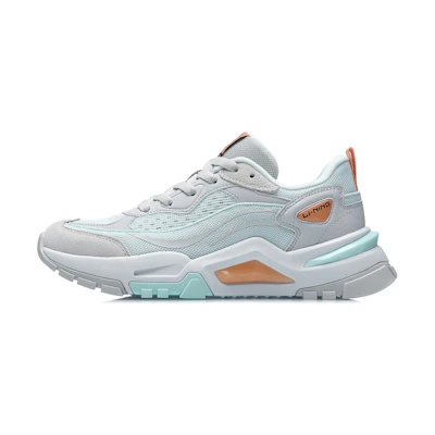 (W) Li-Ning Casual Running Low 'Grey Blue'