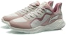 (W) Li-Ning Kasual Lari Rendah 'Ungu Muda Pink' ARSR046-1