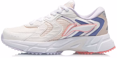 (Women) Li-Ning Casual Running Shoes 'White Pink Blue' ARLR014-3 (Women) Li-Ning Casual Running Shoes 'White Pink Blue' ARLR014-3