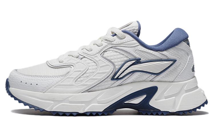 (W) Li-Ning Casual Running Shoes 'White Silver Blue'