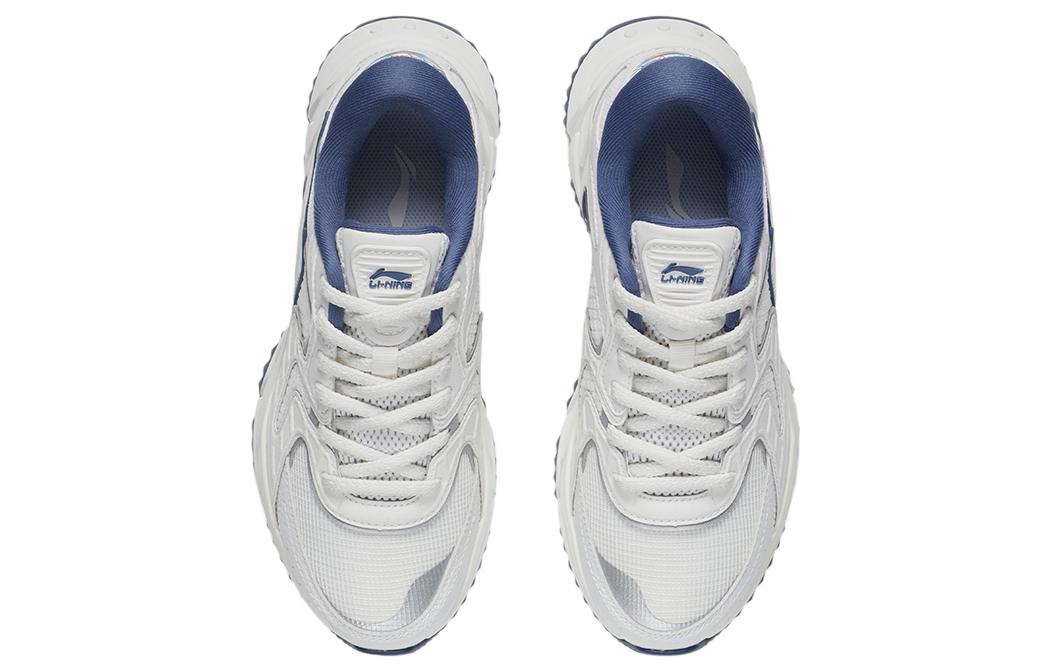 (W) Li-Ning Casual Running Shoes 'White Silver Blue' 圖 4