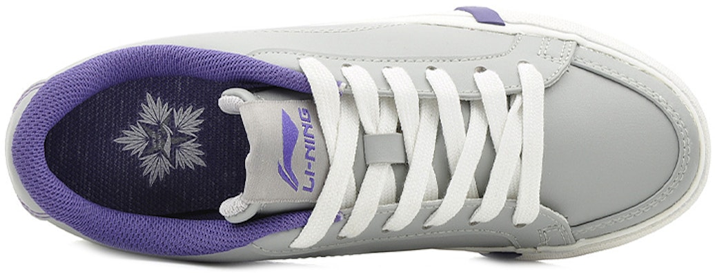 (W) Li-Ning Sepatu Skate Kasual 'Abu-Abu Ungu Putih' ALAH084-3 Lookbook (W) Li-Ning Sepatu Skate Kasual 'Abu-Abu Ungu Putih' ALAH084-3