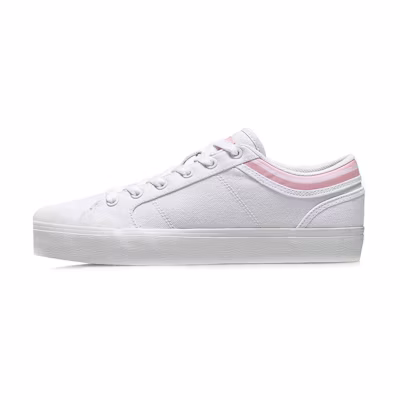 (W) Li-Ning Casual Skate Shoe 'White Pink'