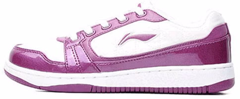 (Women) Li-Ning Casual Skate Shoe 'White Purple' ALCF140-1 (Women) Li-Ning Casual Skate Shoe 'White Purple' ALCF140-1