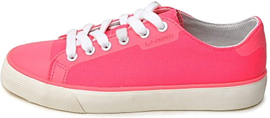 (Women) Li-Ning Casual Skate Shoes 'Fluorescent Rose' ALAH096-4 Buy (Women) Li-Ning Casual Skate Shoes 'Fluorescent Rose' ALAH096-4