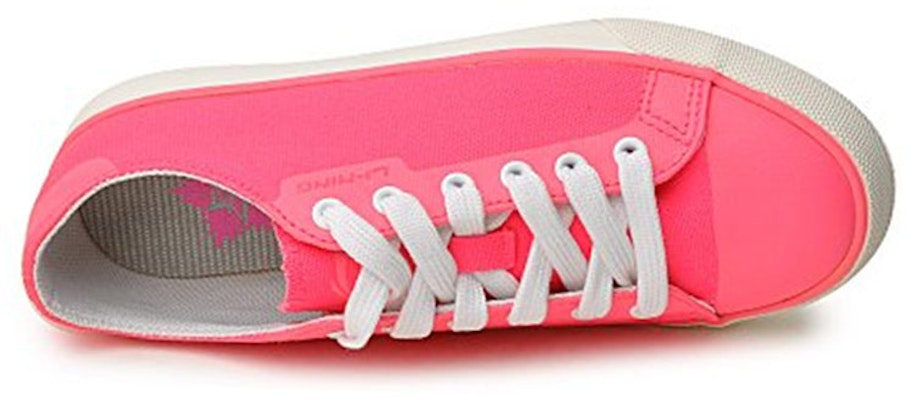 (Women) Li-Ning Casual Skate Shoes 'Fluorescent Rose' ALAH096-4 Lookbook (Women) Li-Ning Casual Skate Shoes 'Fluorescent Rose' ALAH096-4