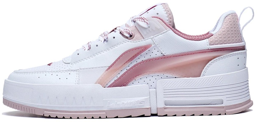 (Women) Li-Ning Casual Skate Shoes 'White Pink' AGCT136-3 Buy (Women) Li-Ning Casual Skate Shoes 'White Pink' AGCT136-3