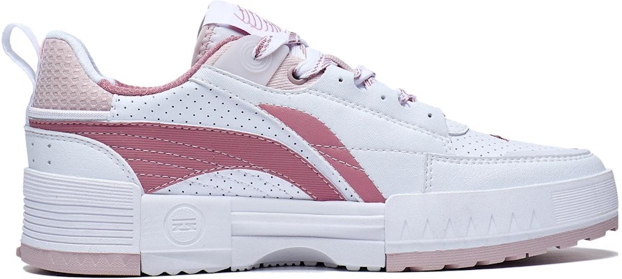 (Women) Li-Ning Casual Skate Shoes 'White Pink' AGCT136-3 Order (Women) Li-Ning Casual Skate Shoes 'White Pink' AGCT136-3
