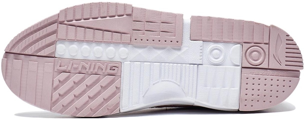 (Women) Li-Ning Casual Skate Shoes 'White Pink' AGCT136-3 Sizing (Women) Li-Ning Casual Skate Shoes 'White Pink' AGCT136-3