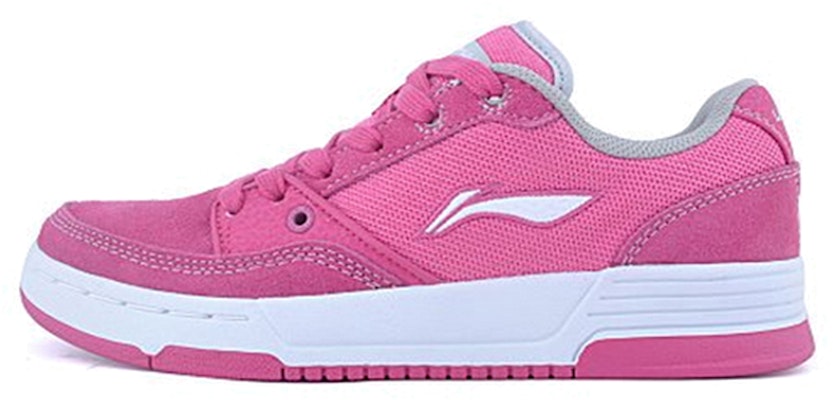 (Women) Li-Ning Casual Skate Sneaker 'Pink Grey' ALMG034-1 Buy (Women) Li-Ning Casual Skate Sneaker 'Pink Grey' ALMG034-1