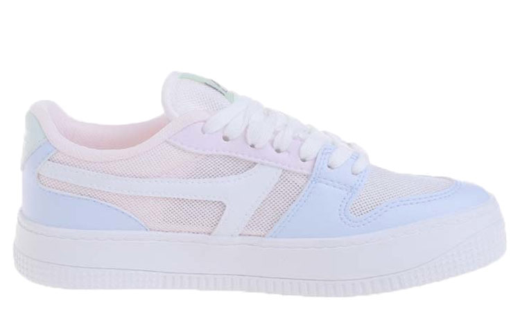 (W) Li-Ning Casual Sneaker 'White Blue Pink' 圖 2